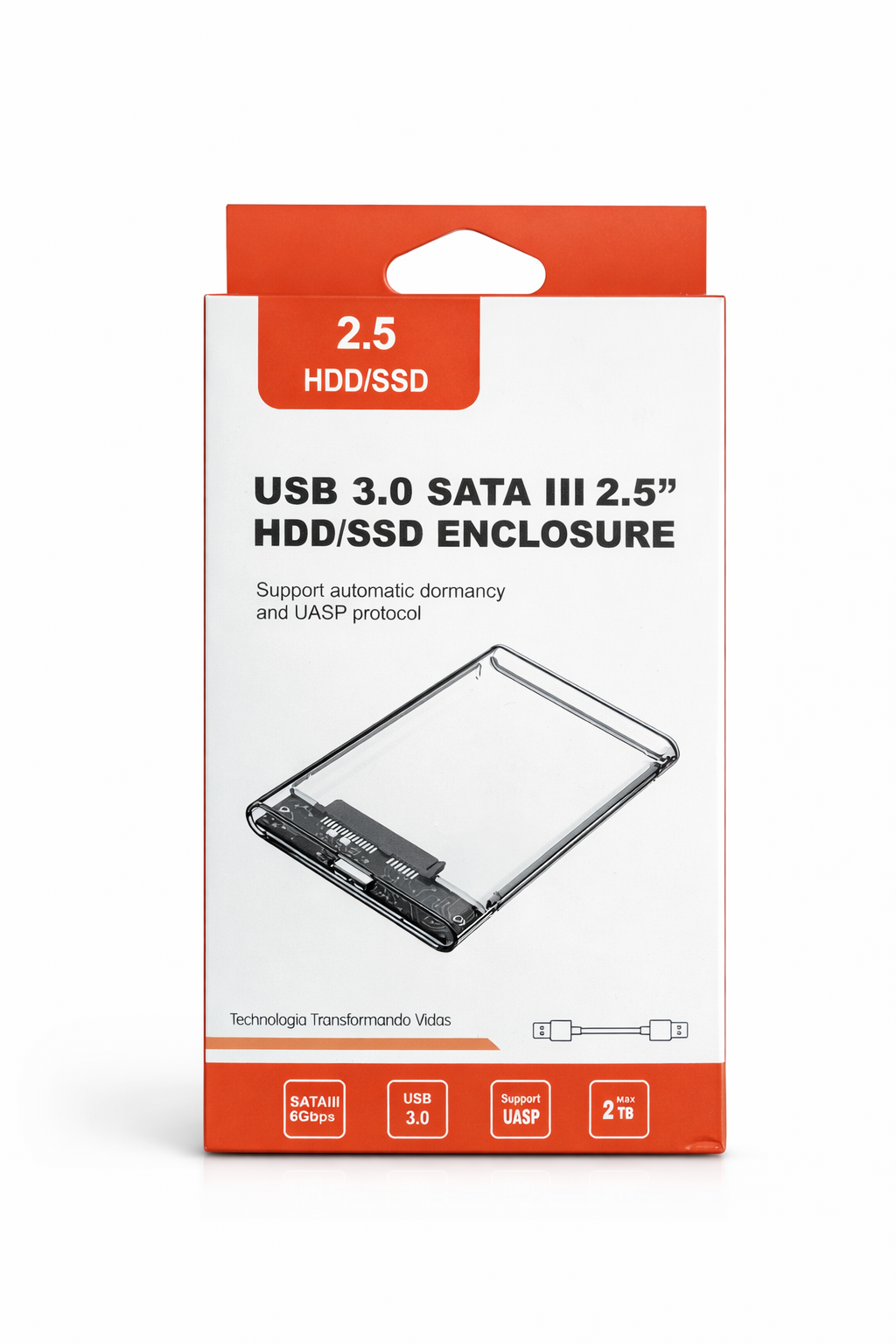 Transparent 3.0 External Hard Case