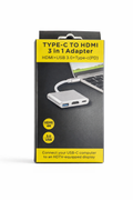 Type-C to Hdmi 3 IN 1 Usb/Hdmi/Type-C Adopter