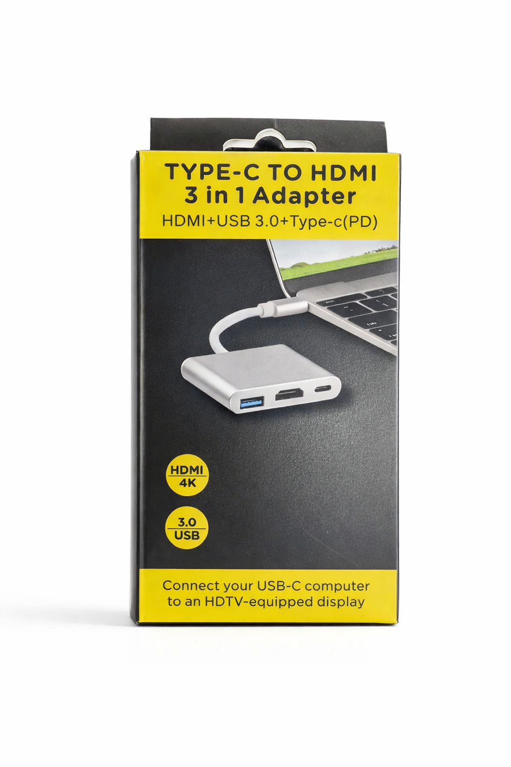 Type-C to Hdmi 3 IN 1 Usb/Hdmi/Type-C Adopter