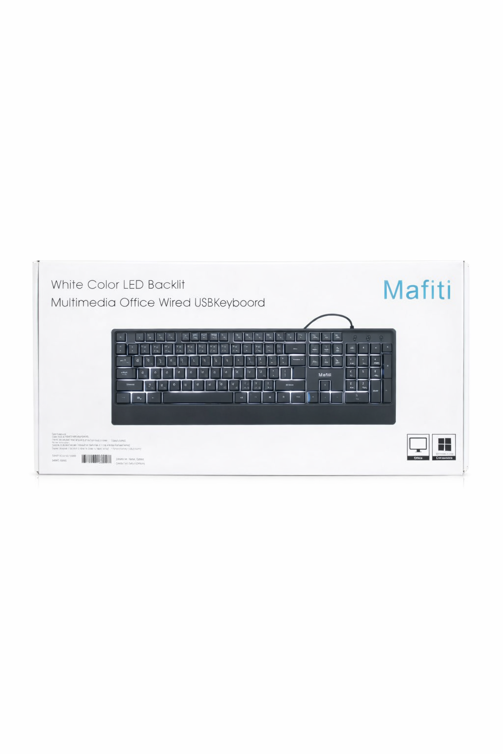 Mafiti Backlight Wired Keyboard
