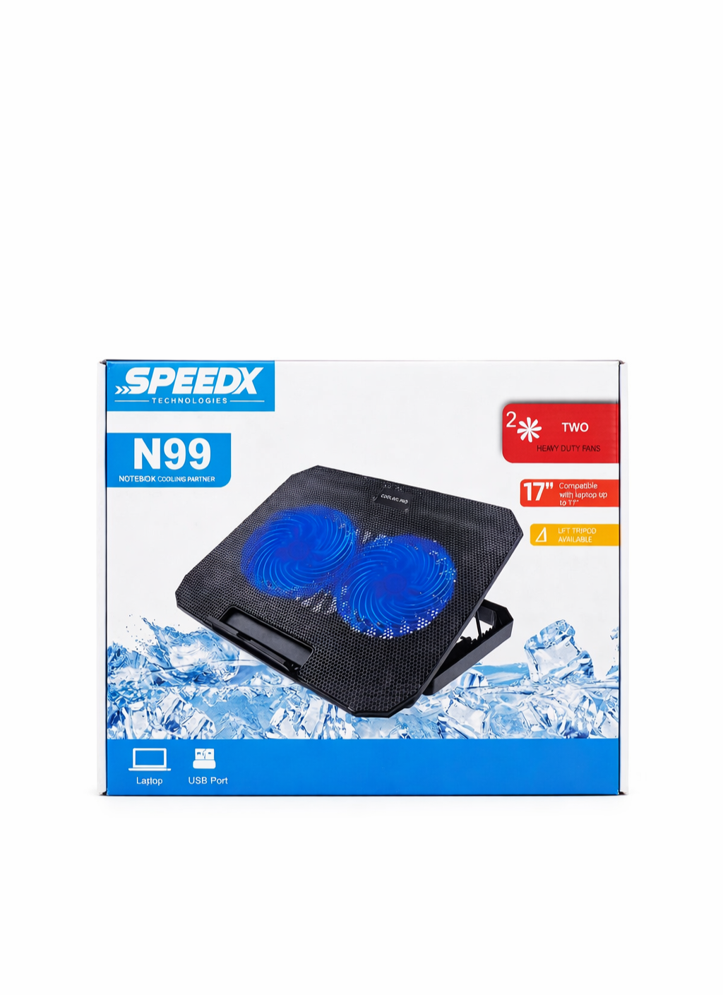 Speed-X N99 Cooling Pad Double Fan