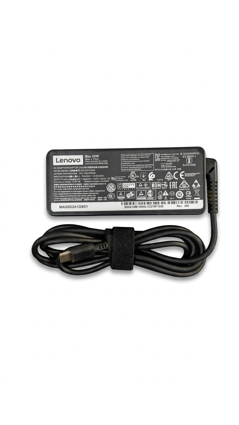 Lenovo Type-C Laptop Adopter 65-Watt
