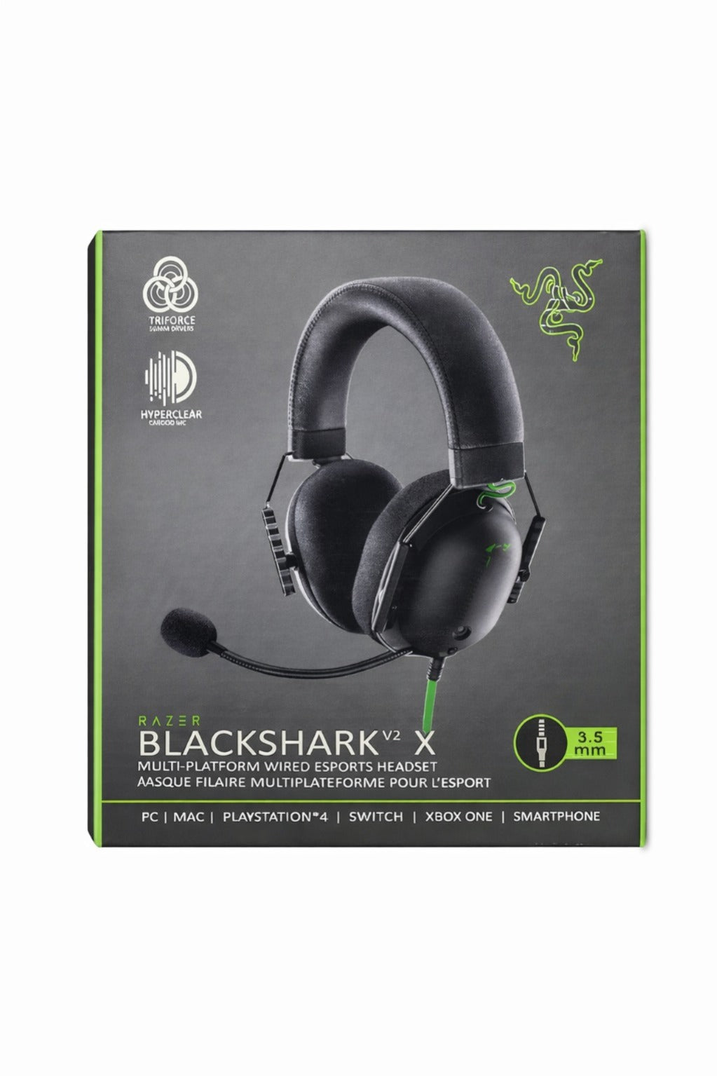 Razer BlackShark V2 X Multi-Platform Wired Esports Wired Headset